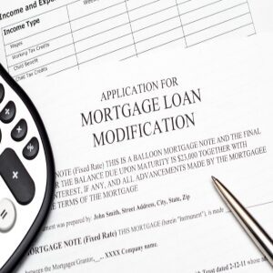 Application for Mortgage Modification