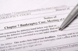 bankruptcy chapter 7