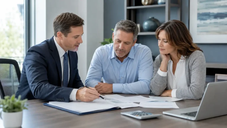 Bankruptcy attorney reviews means test expenses with a Louisville couple